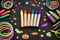 Jumbo Face Paint Sticks – Assorted Colors, Water-Based, Non-Toxic, Easy Wash